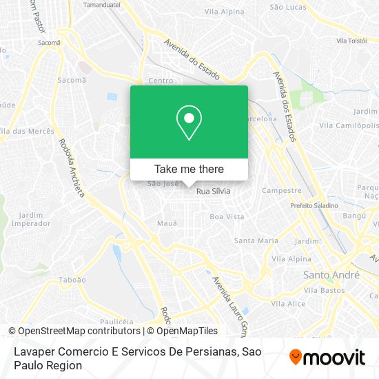Lavaper Comercio E Servicos De Persianas map