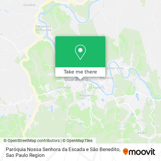 Paróquia Nossa Senhora da Escada e São Benedito map