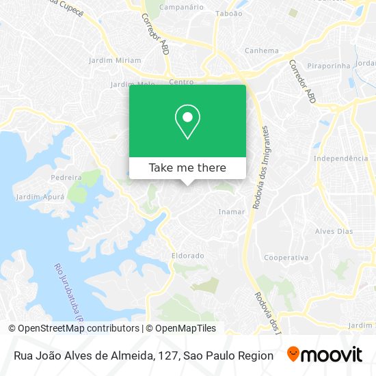 Rua João Alves de Almeida, 127 map