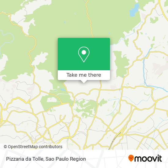 Pizzaria da Tolle map