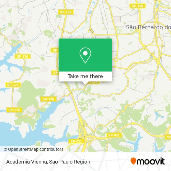 Academia Vienna map