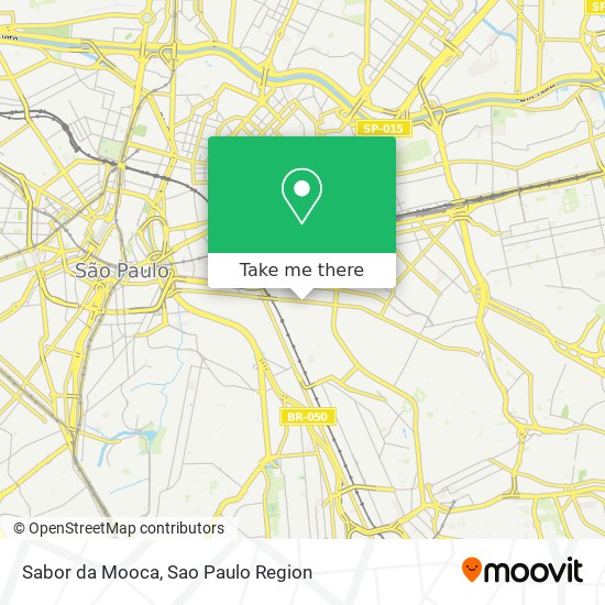 Sabor da Mooca map