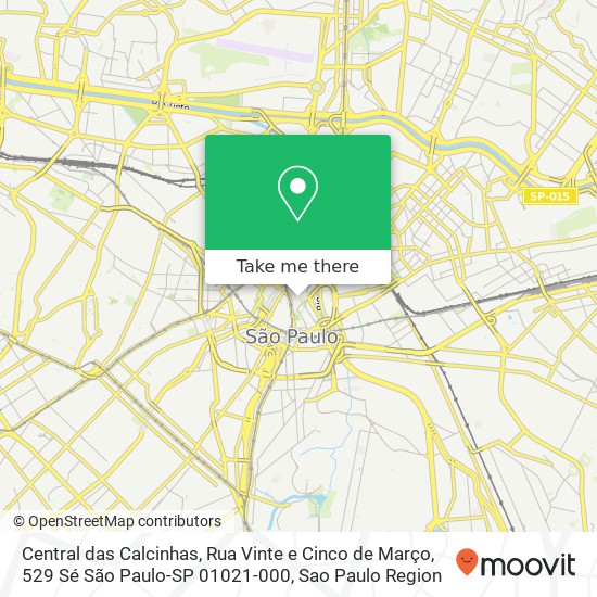 Central das Calcinhas, Rua Vinte e Cinco de Março, 529 Sé São Paulo-SP 01021-000 map