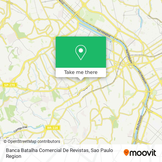 Banca Batalha Comercial De Revistas map