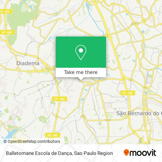 Balletomane Escola de Dança map