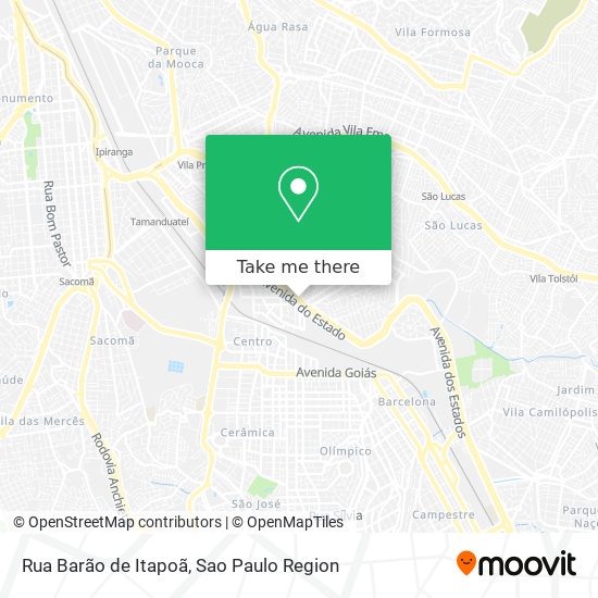 Rua Barão de Itapoã map