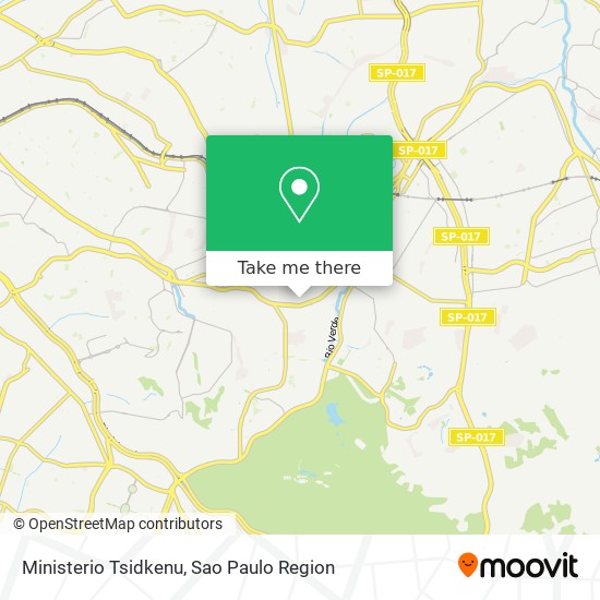 Ministerio Tsidkenu map