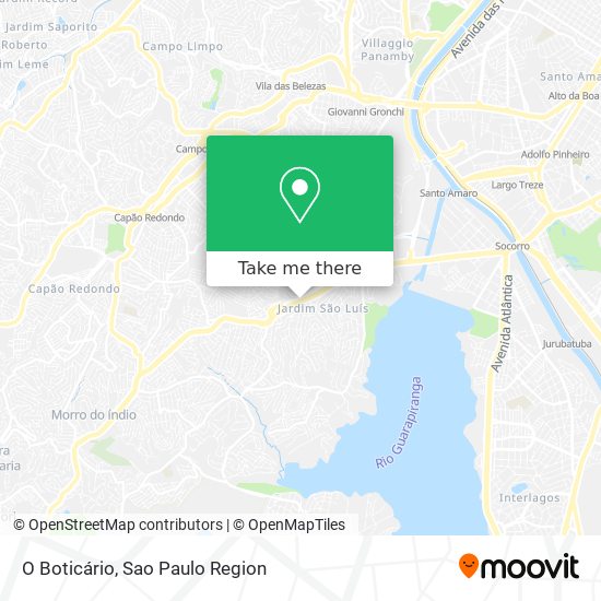 O Boticário map