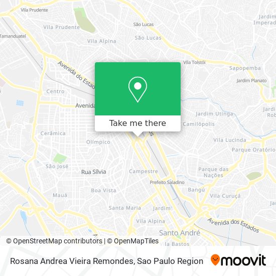 Rosana Andrea Vieira Remondes map