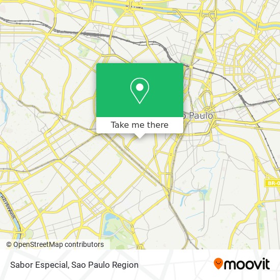 Sabor Especial map