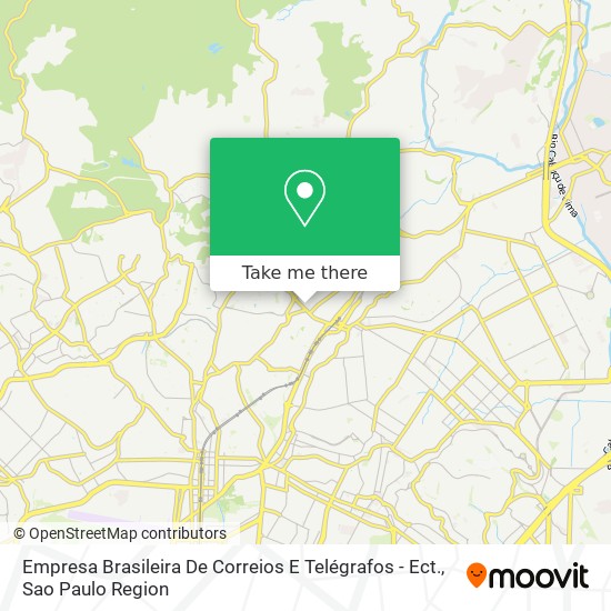 Empresa Brasileira De Correios E Telégrafos - Ect. map