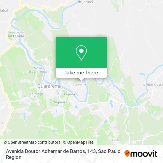 Avenida Doutor Adhemar de Barros, 143 map