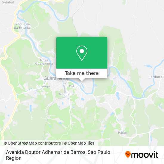 Avenida Doutor Adhemar de Barros map