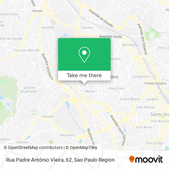 Rua Padre Antônio Vieira, 62 map