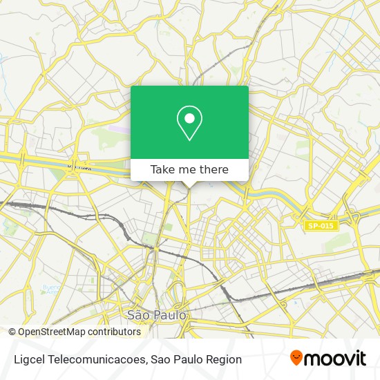 Ligcel Telecomunicacoes map