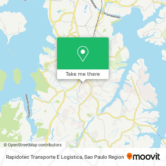 Mapa Rapidotec Transporte E Logistica