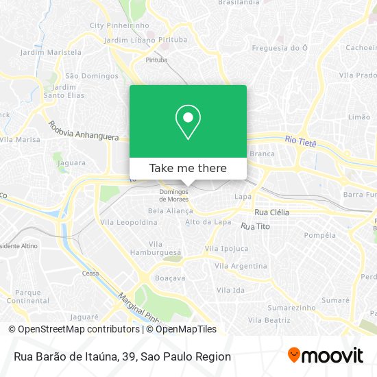 Rua Barão de Itaúna, 39 map