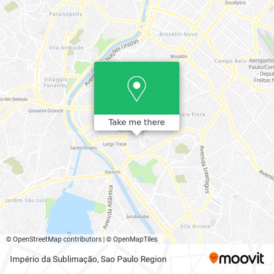 Império da Sublimação map