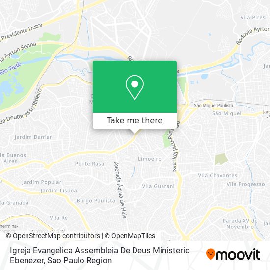 Igreja Evangelica Assembleia De Deus Ministerio Ebenezer map