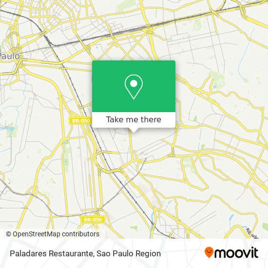 Paladares Restaurante map