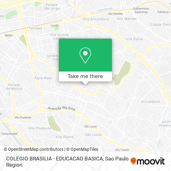 COLEGIO BRASILIA - EDUCACAO BASICA map