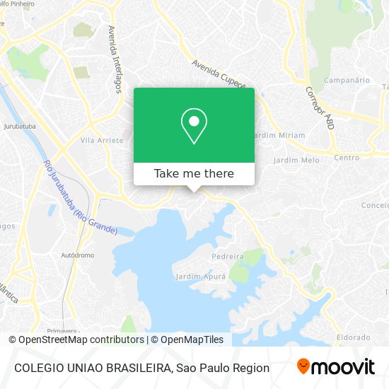 COLEGIO UNIAO BRASILEIRA map