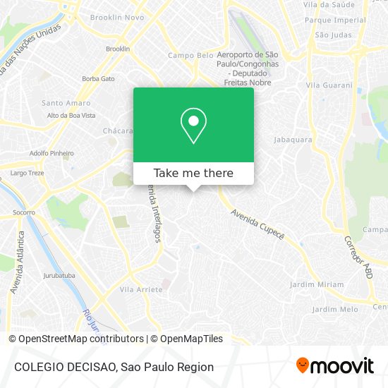 COLEGIO DECISAO map
