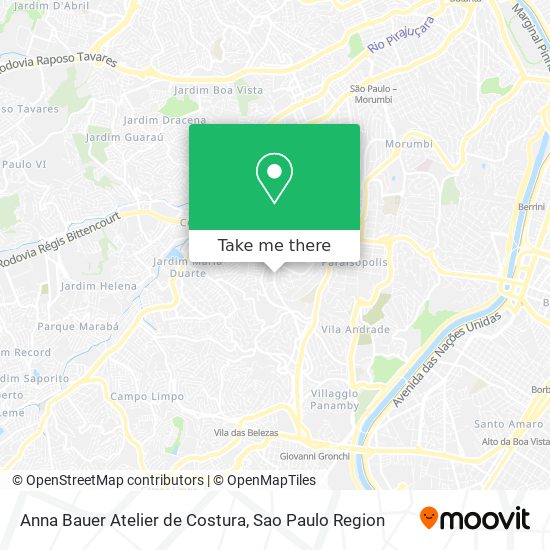 Anna Bauer Atelier de Costura map