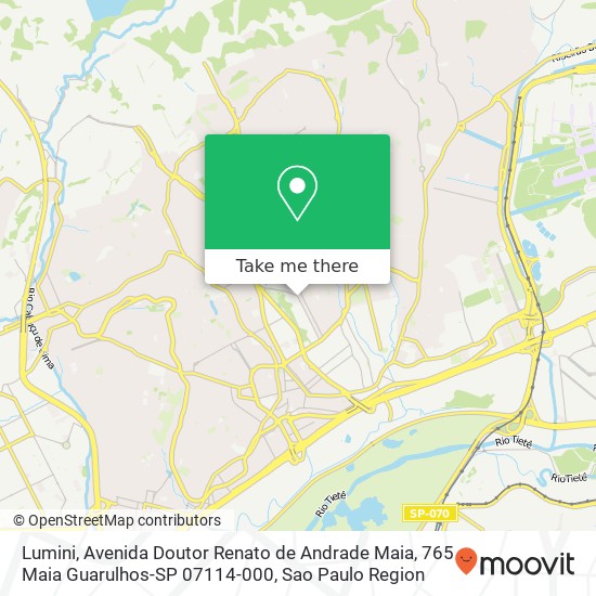 Lumini, Avenida Doutor Renato de Andrade Maia, 765 Maia Guarulhos-SP 07114-000 map