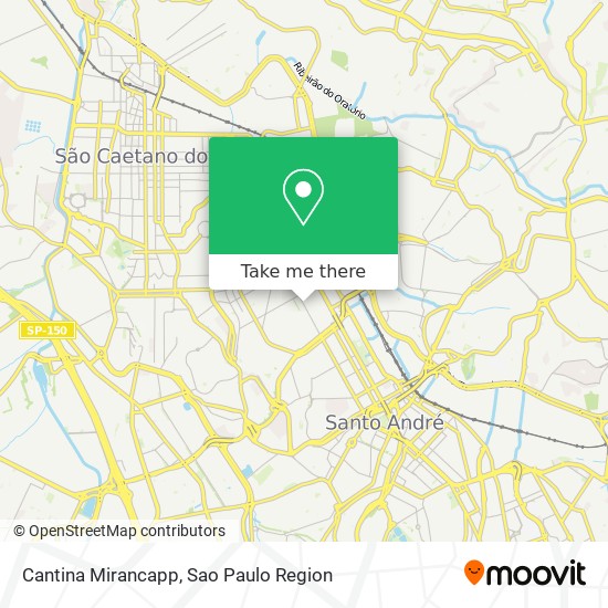 Mapa Cantina Mirancapp