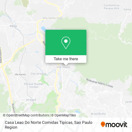 Casa Leao Do Norte Comidas Tipicas map