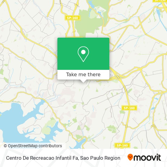 Centro De Recreacao Infantil Fa map