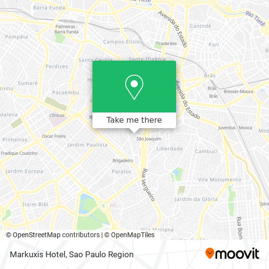 Markuxis Hotel map