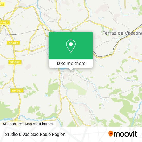 Studio Divas map