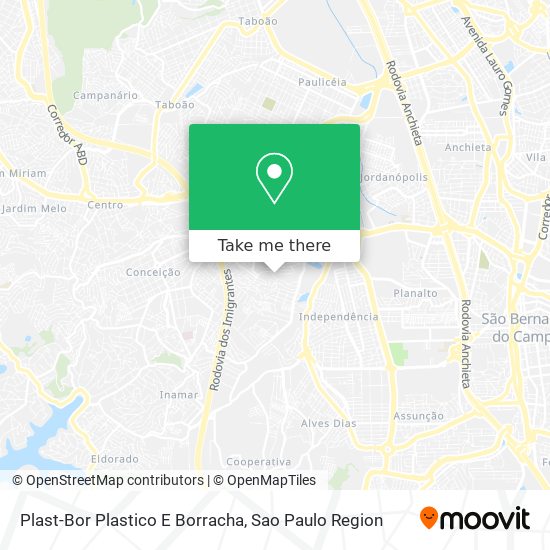 Plast-Bor Plastico E Borracha map