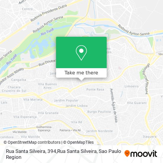 Rua Santa Silveira, 394,Rua Santa Silveira map
