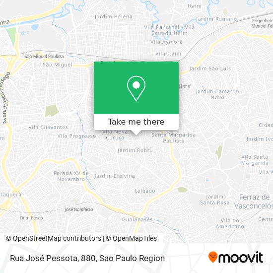 Rua José Pessota, 880 map