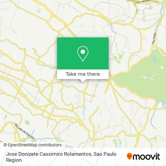 Mapa Jose Donizete Cassimiro Rolamentos