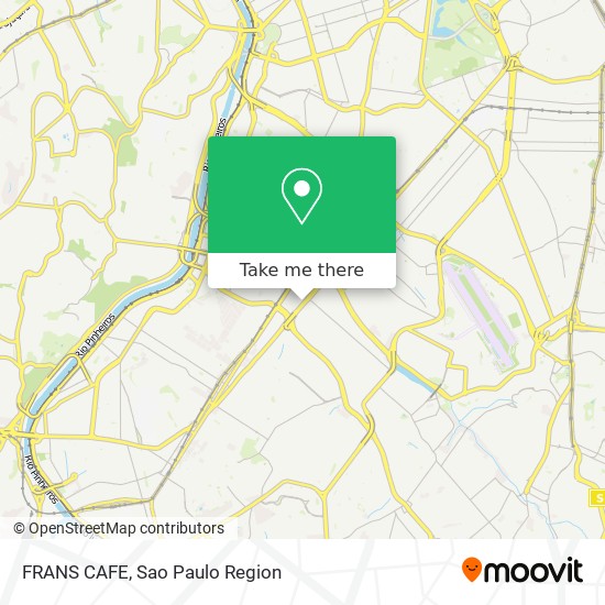 Mapa FRANS CAFE
