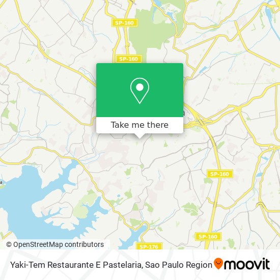 Mapa Yaki-Tem Restaurante E Pastelaria