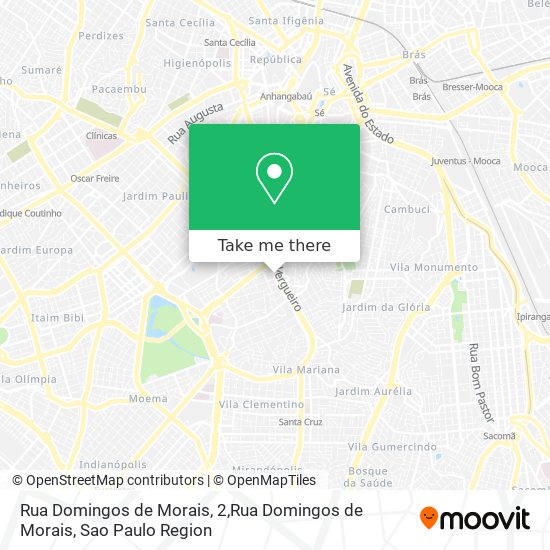 Rua Domingos de Morais, 2,Rua Domingos de Morais map