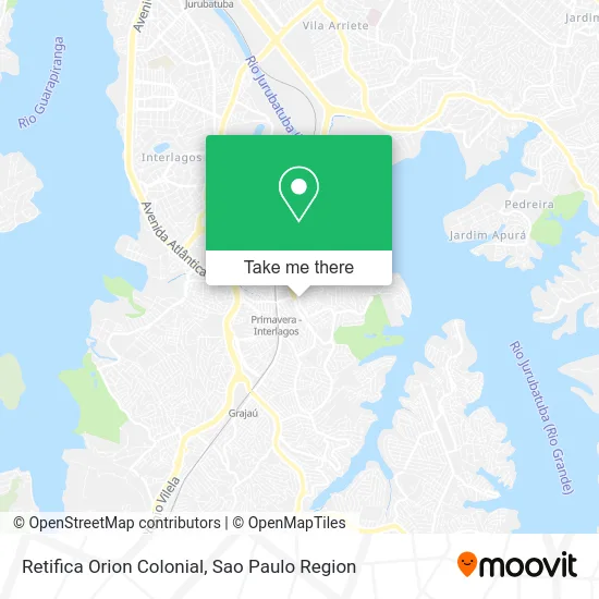 Retifica Orion Colonial map