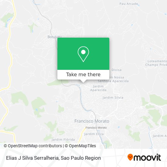 Mapa Elias J Silva Serralheria