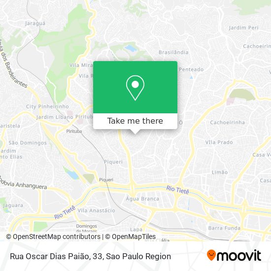 Rua Oscar Dias Paião, 33 map