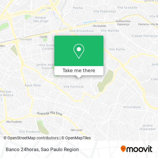 Banco 24horas map