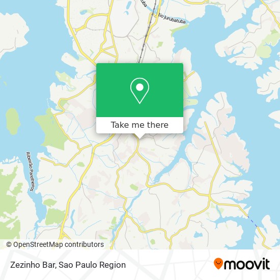 Zezinho Bar map