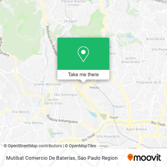 Mutibat Comercio De Baterias map