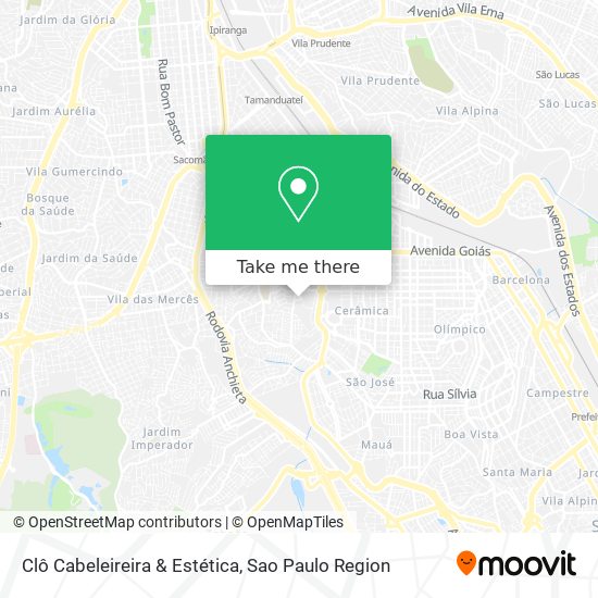 Clô Cabeleireira & Estética map