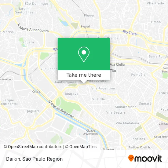 Daikin map