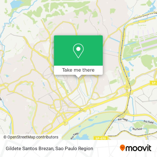 Mapa Gildete Santos Brezan